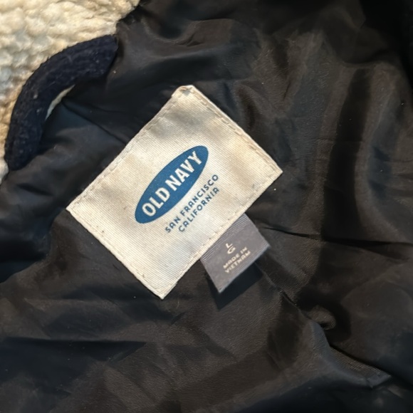 Men’s Old Navy Wool coat size L - Picture 2 of 6